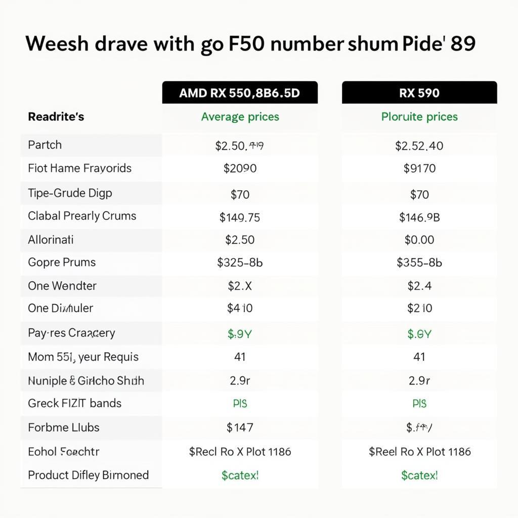 AMD RX 580 8GB Alternatives Comparison