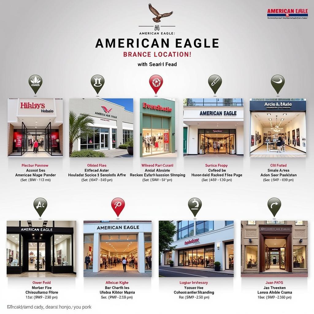 American Eagle Stores in Major Pakistani Cities