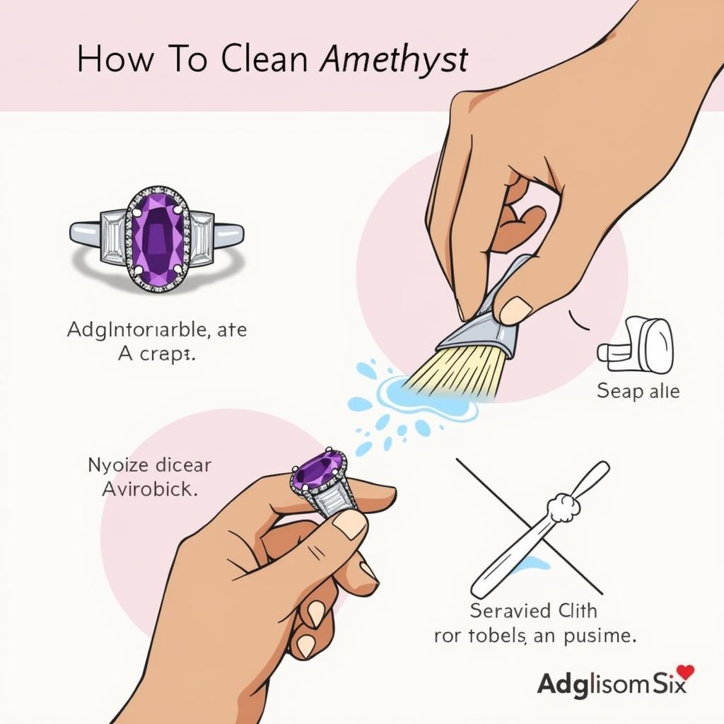 Cleaning and Caring for Amethyst