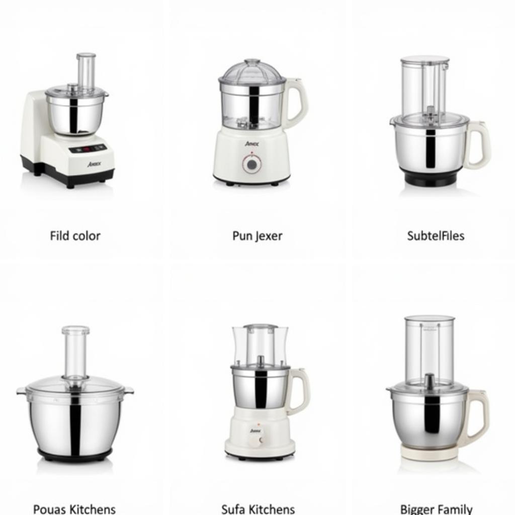 Anex Food Processor Models Available in Pakistan