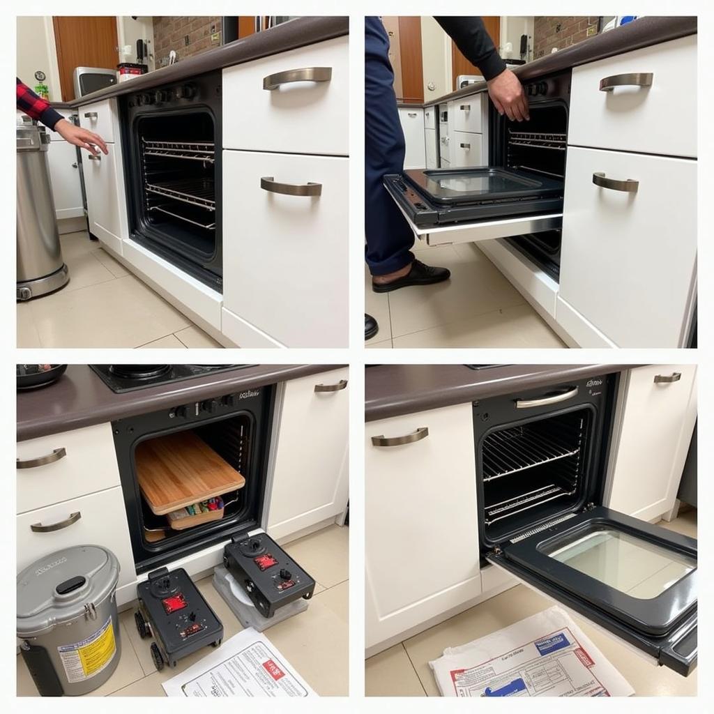 Anex Gas Oven Installation in Pakistan