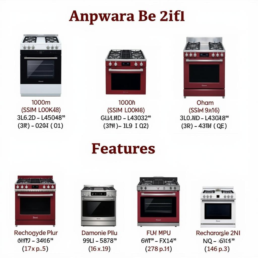 Anex Gas Oven Models in Pakistan