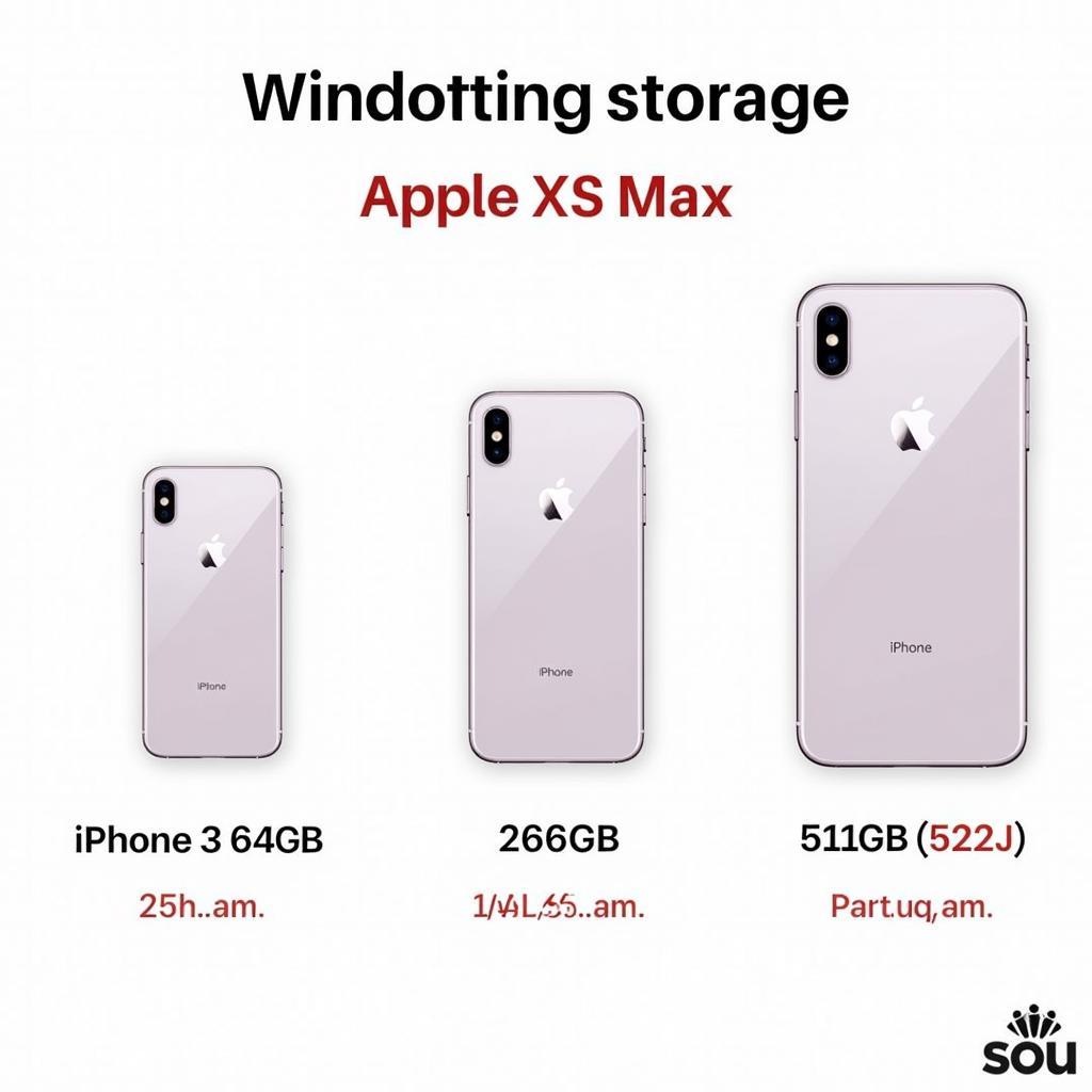 Apple XS Max Storage Options in Pakistan