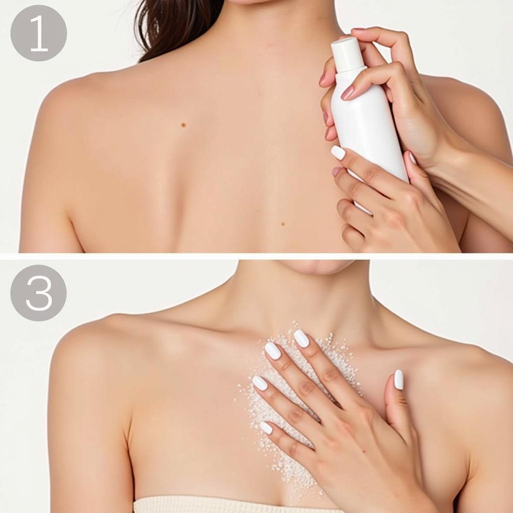 Applying Body Spray Correctly