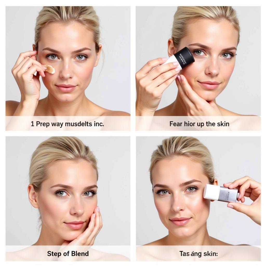 Steps to Apply Dermacol Base Correctly