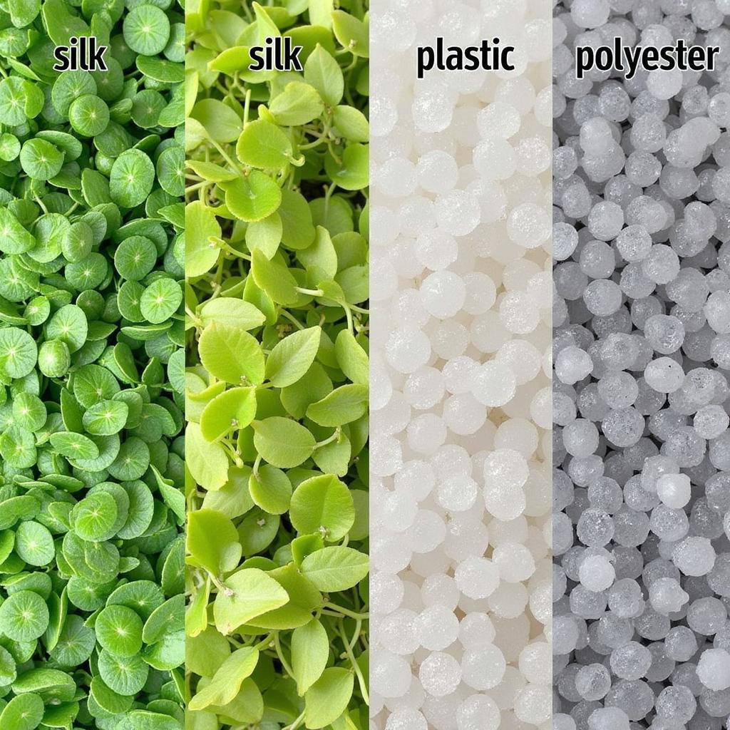 Comparing Artificial Plant Materials