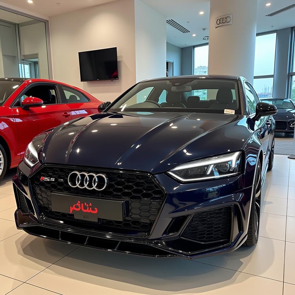 Audi RS5 in Pakistan Showroom