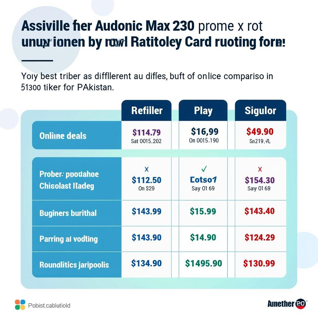 Audonic Max 230 Pakistan Price Comparison