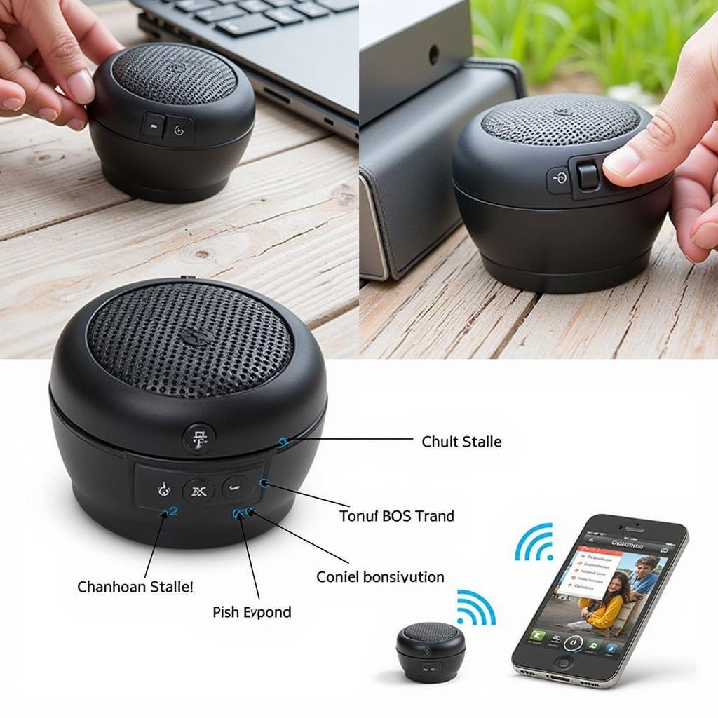 Audionic RB 107 Portable Bluetooth Speaker