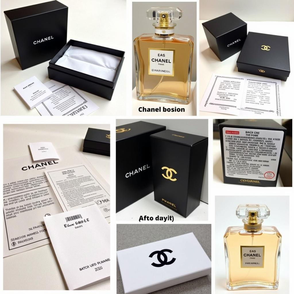 Authentic Chanel Perfume Packaging in Pakistan