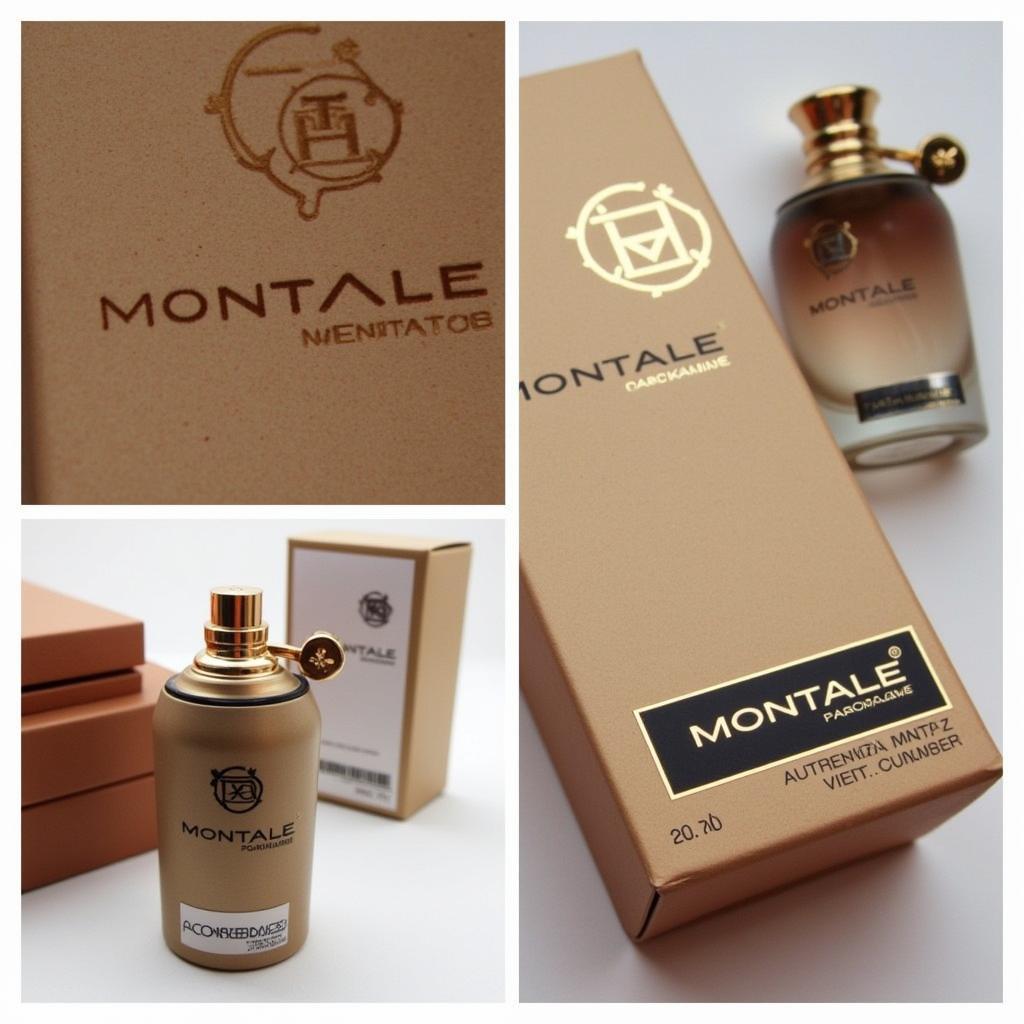 Authentic Montale Perfume Packaging