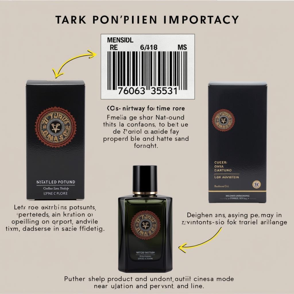 Authentic Victory Perfume Packaging