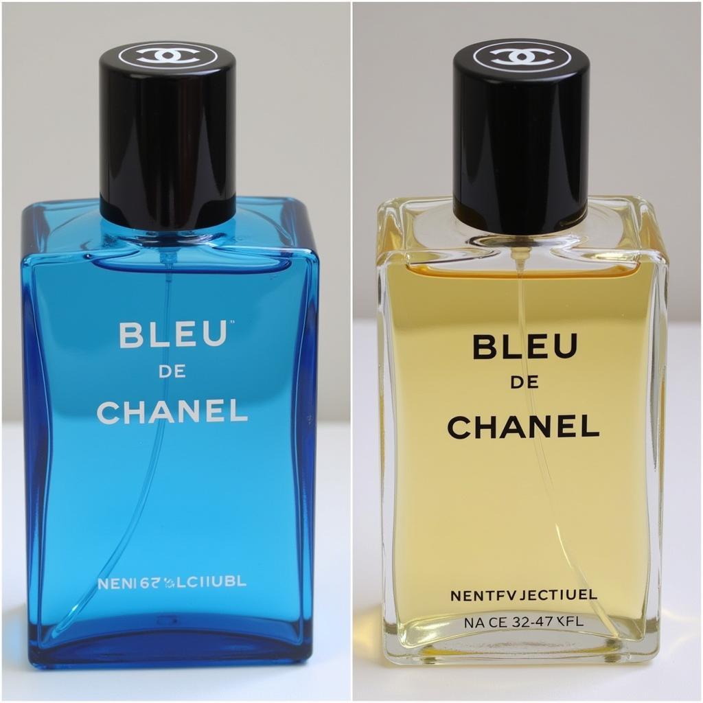 Authentic vs Counterfeit Bleu de Chanel in Pakistan