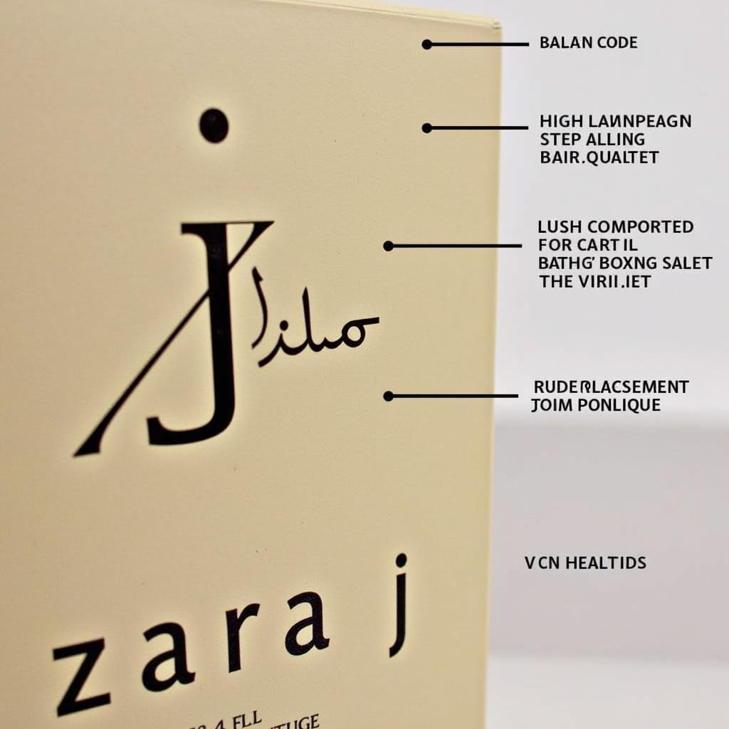 Authentic Zarar J Perfume Packaging in Pakistan