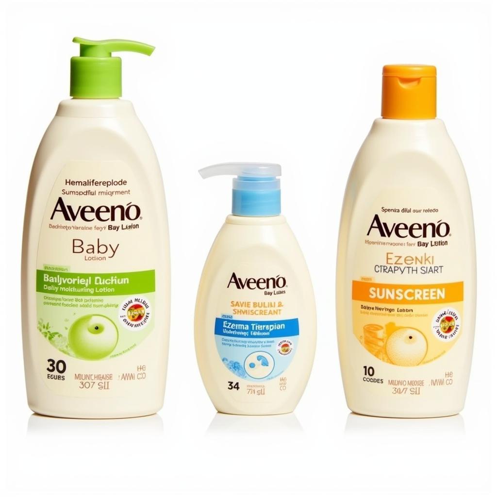 Aveeno Baby Lotion Variants Available in Pakistan