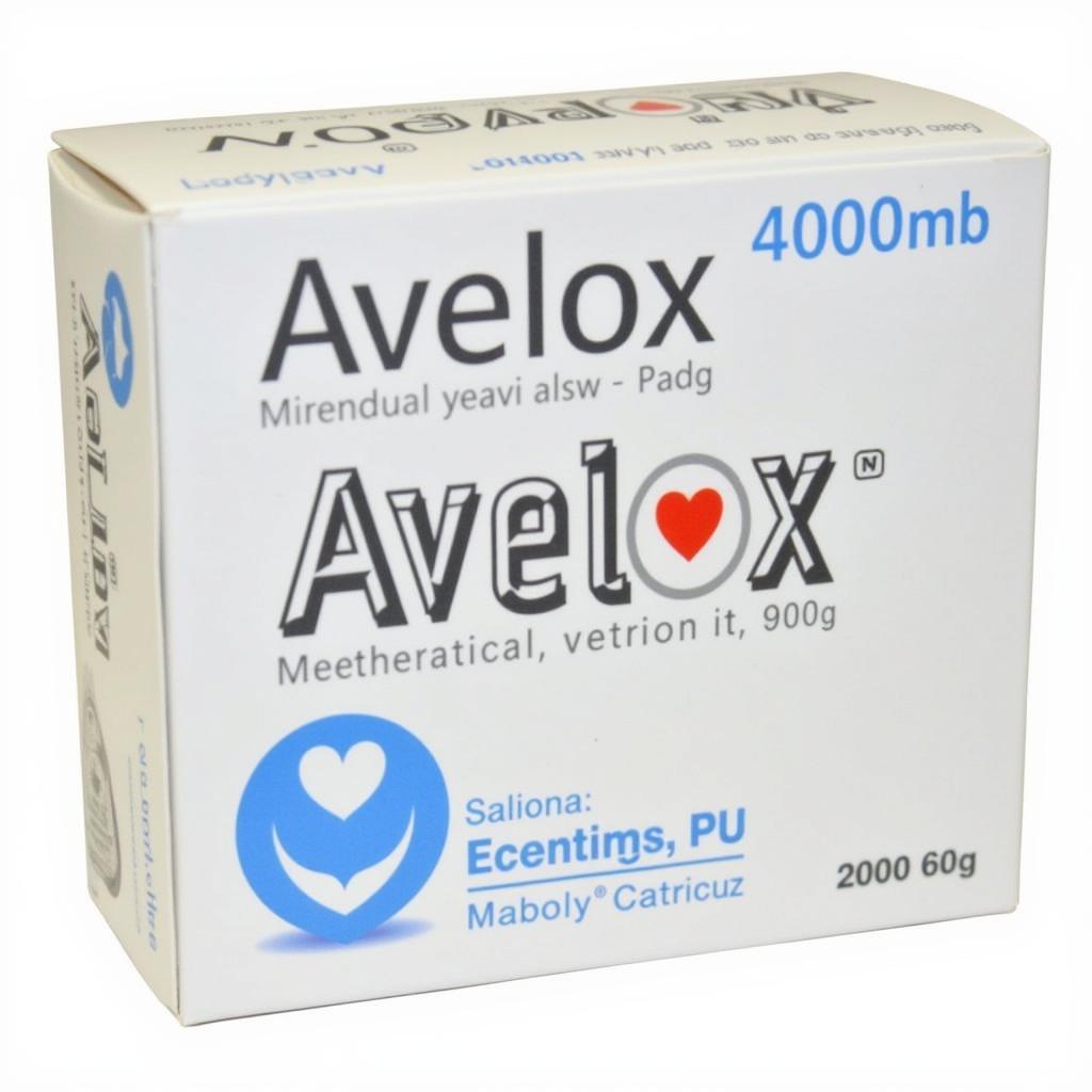 Avelox 400mg Packaging in Pakistan