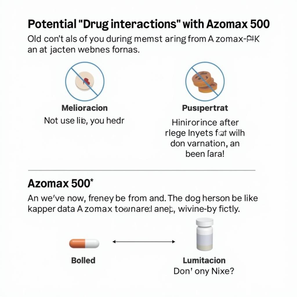 Azomax 500 Drug Interactions