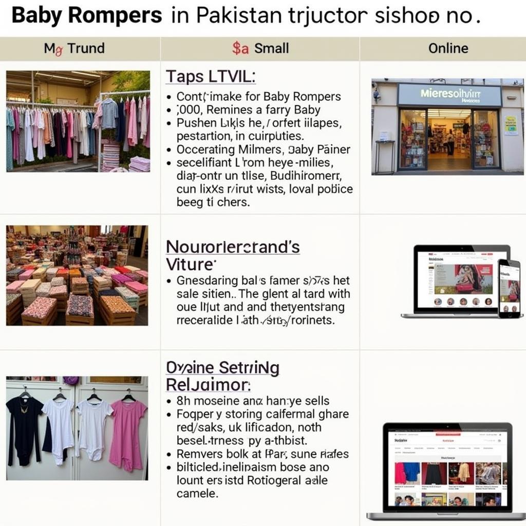 Where to buy baby rompers in Pakistan