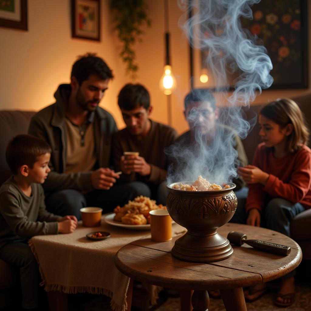 Traditional Use of Bakhoor in Pakistani Homes