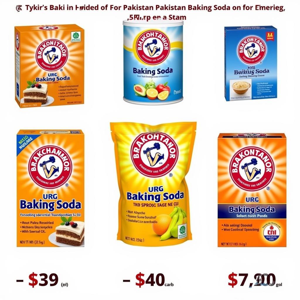 Baking Soda Brands in Pakistan