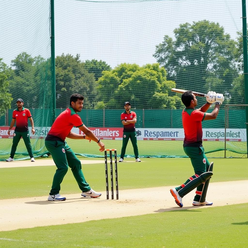 Bangladesh A Team Practice