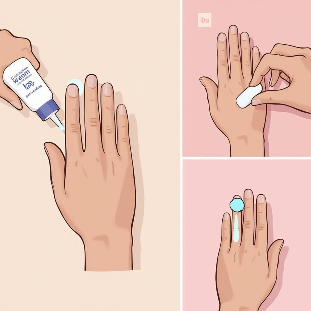 Be Pretty Finger Wax Application