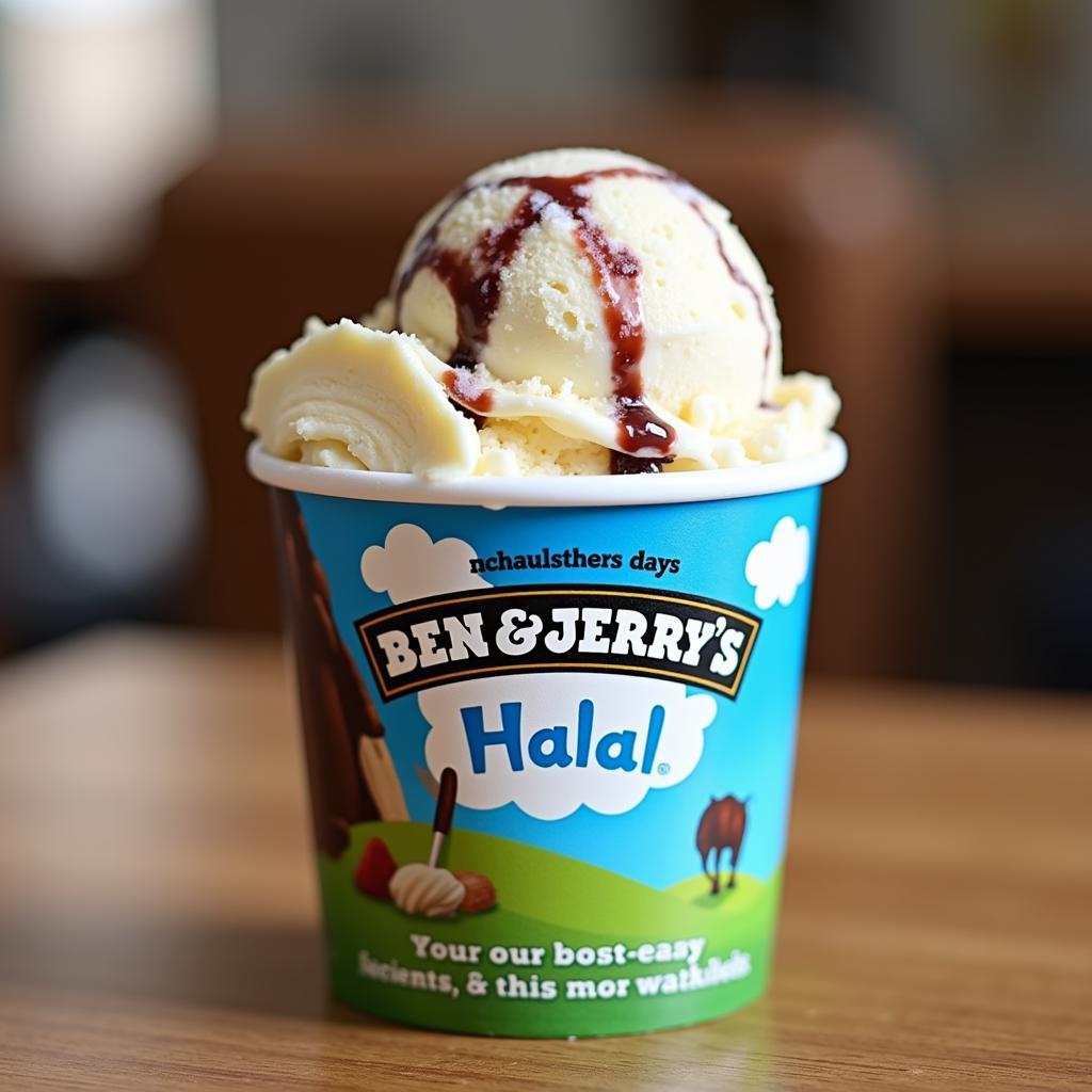 Ben & Jerry's Halal Certified Logo in Pakistan