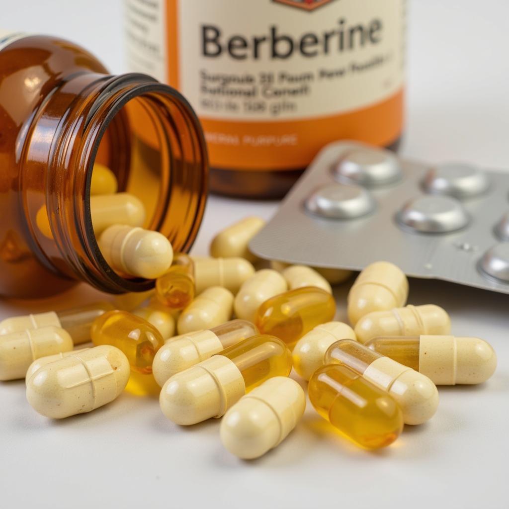 Berberine Supplements in Capsule Form