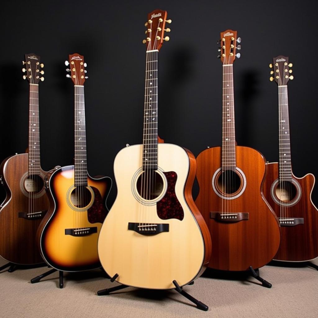 Top acoustic guitar brands in Pakistan