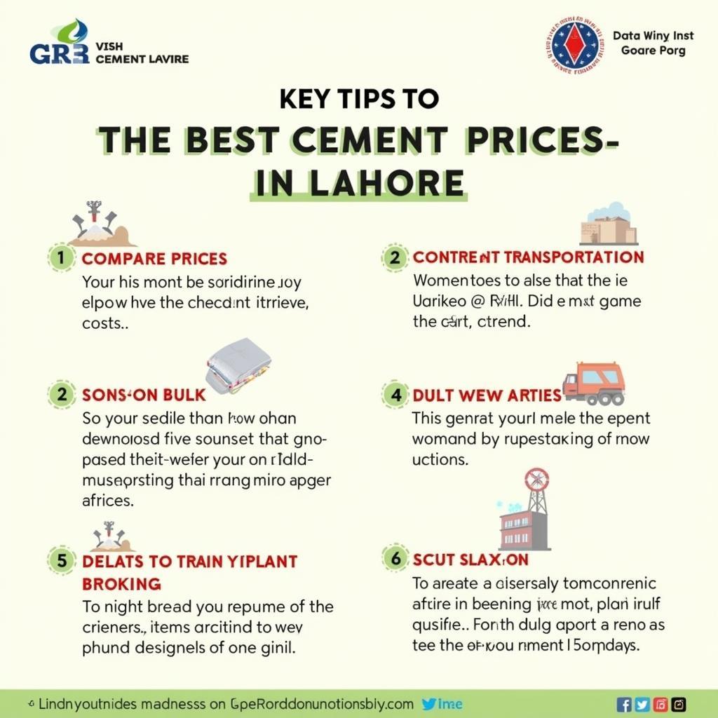 Tips for Getting the Best Cement Price in Lahore