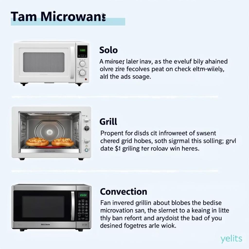 Types of Microwave Ovens in Pakistan