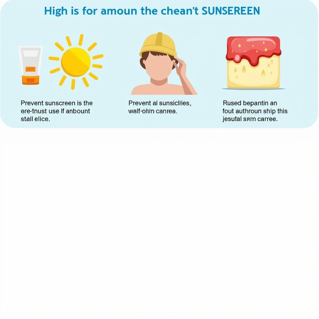 Applying sunscreen correctly and its importance