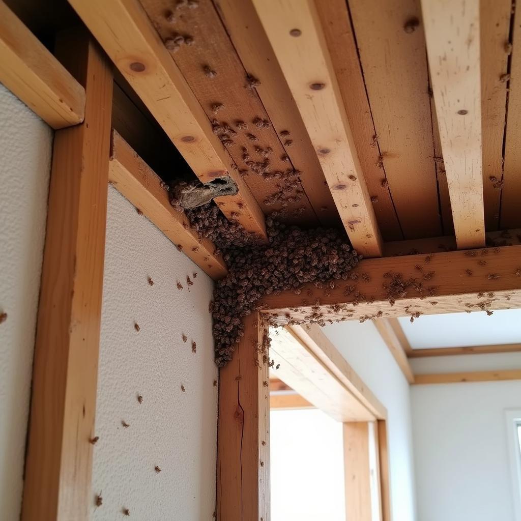 Termite Damage in Pakistani Homes