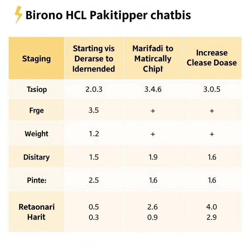 Betaine HCL Dosage Guidelines in Pakistan