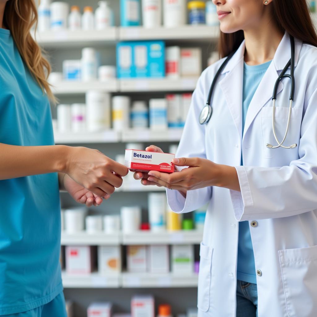 Purchasing Betazol Cream in a Pharmacy