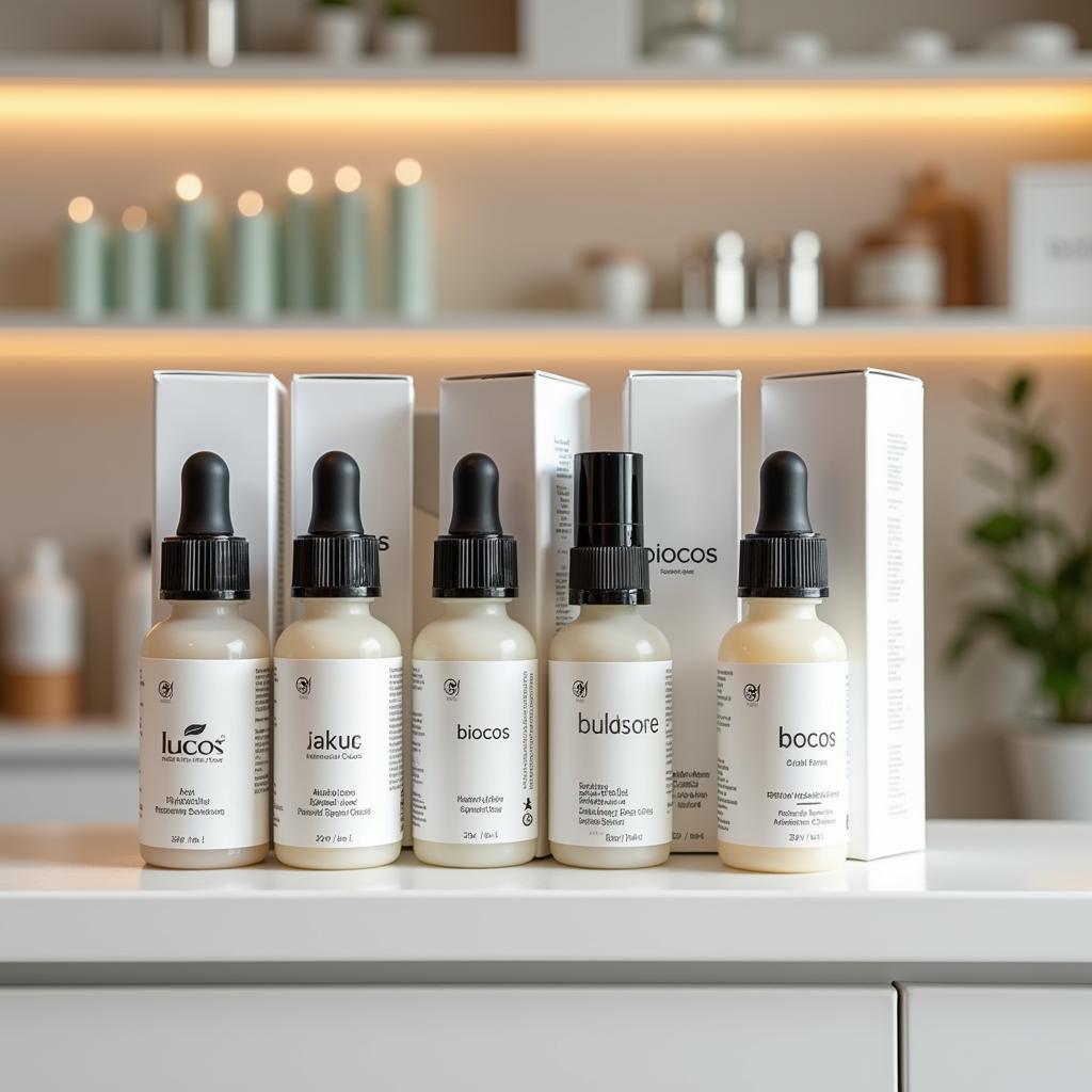 Biocos Serum Product Lineup Display