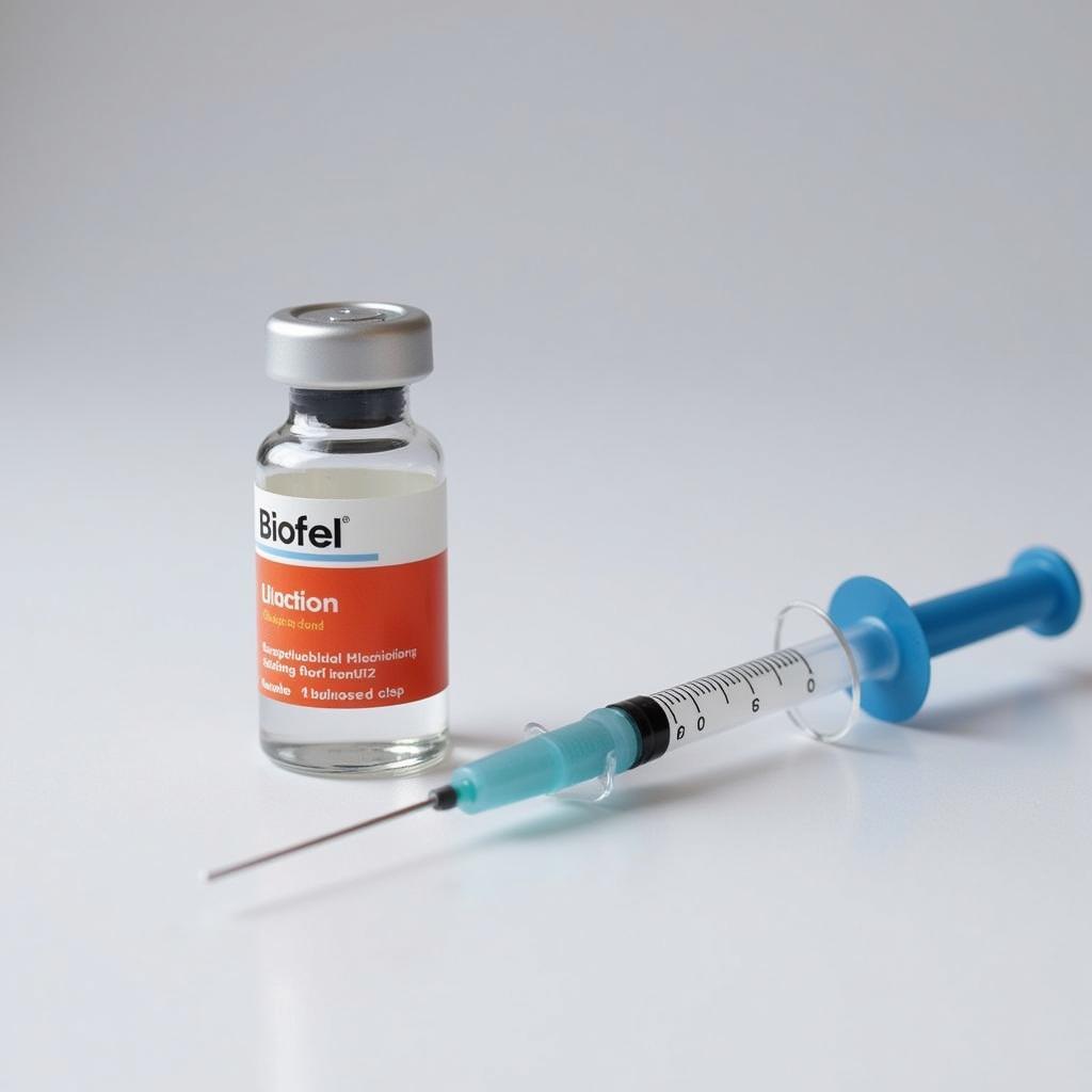 Biofel Vaccine Vial and Syringe