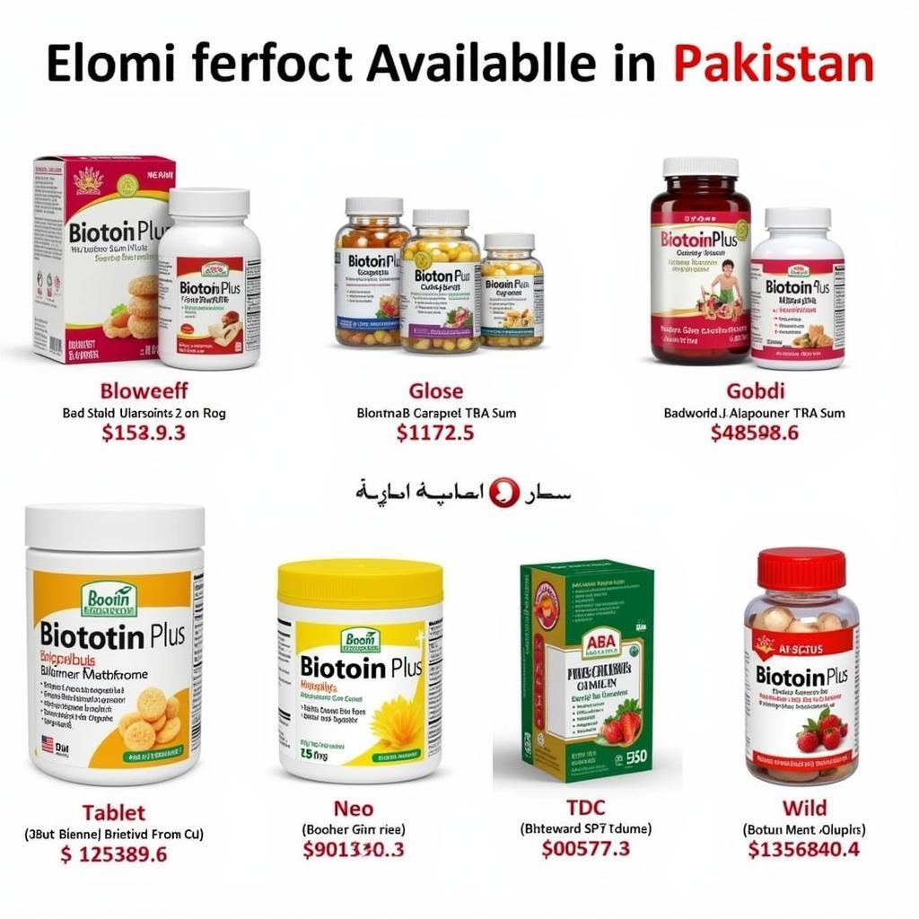 Biotin Plus Packaging in Pakistan