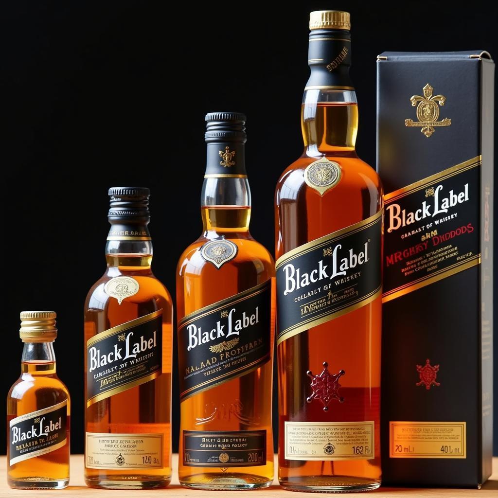 Black Label Whisky Bottles in Pakistan