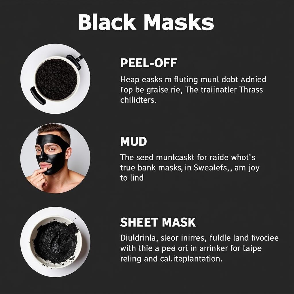 Types of Black Masks for Men