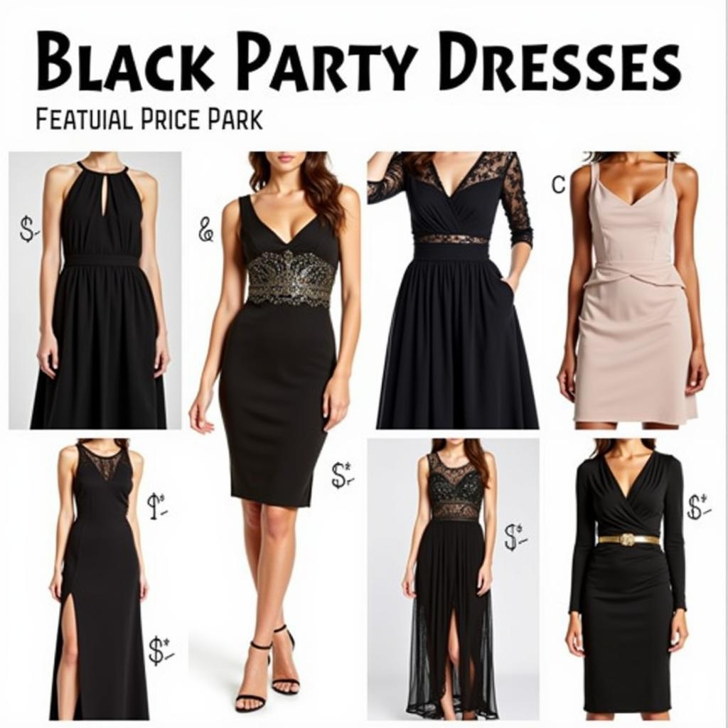 Budget-Friendly Black Party Dress Options