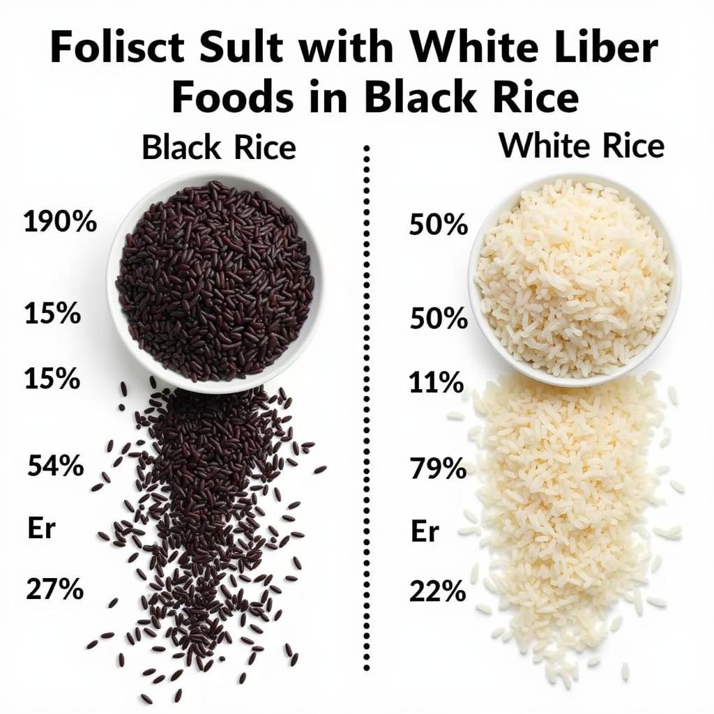 Black Rice vs. White Rice Nutritional Comparison