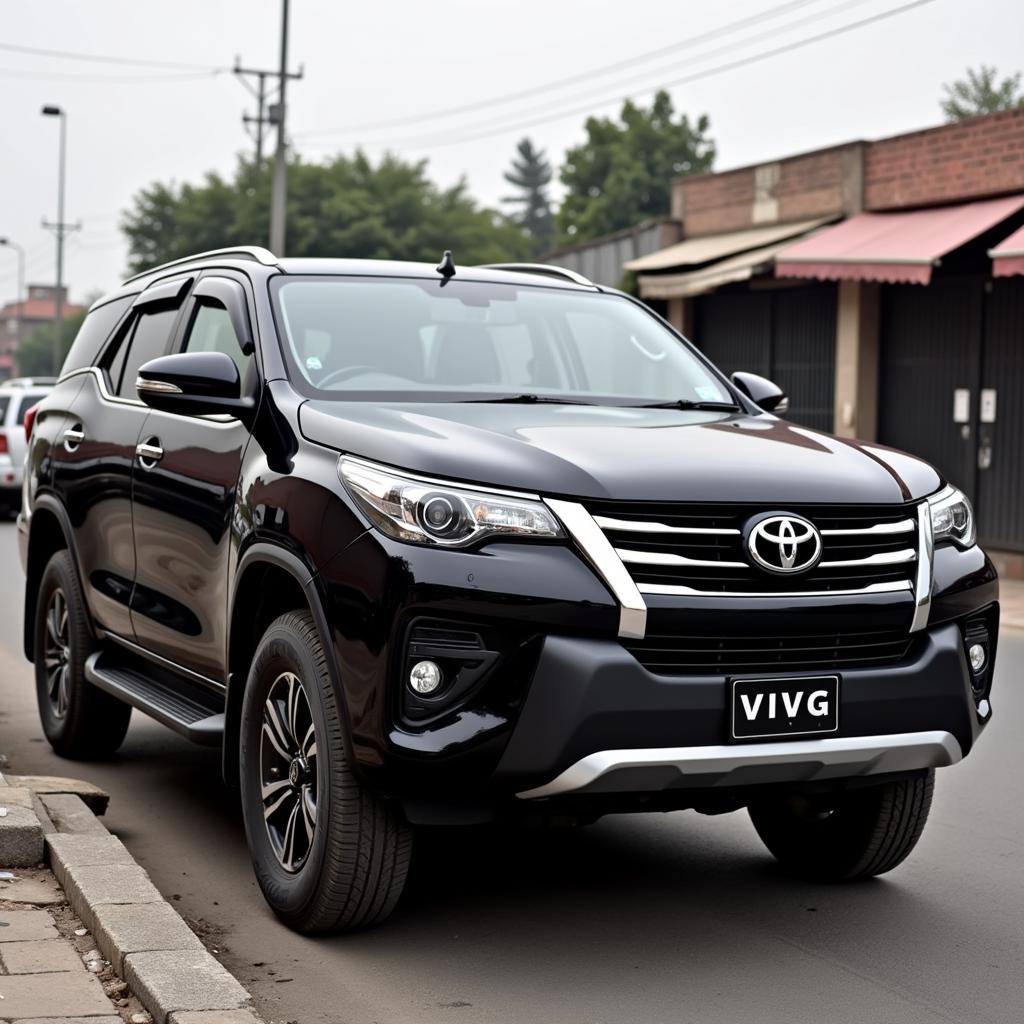 Black Vigo Exterior in Pakistan