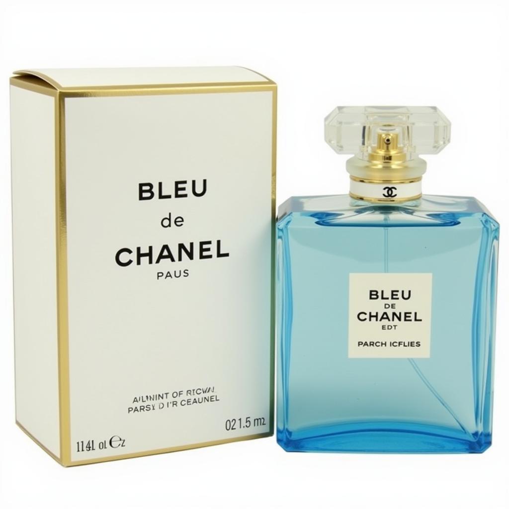 Authentic Bleu de Chanel EDT Packaging