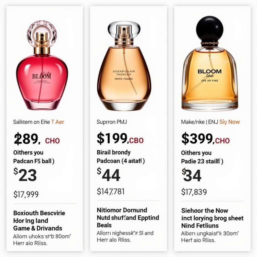 Bloom Perfume Price Comparison Pakistan