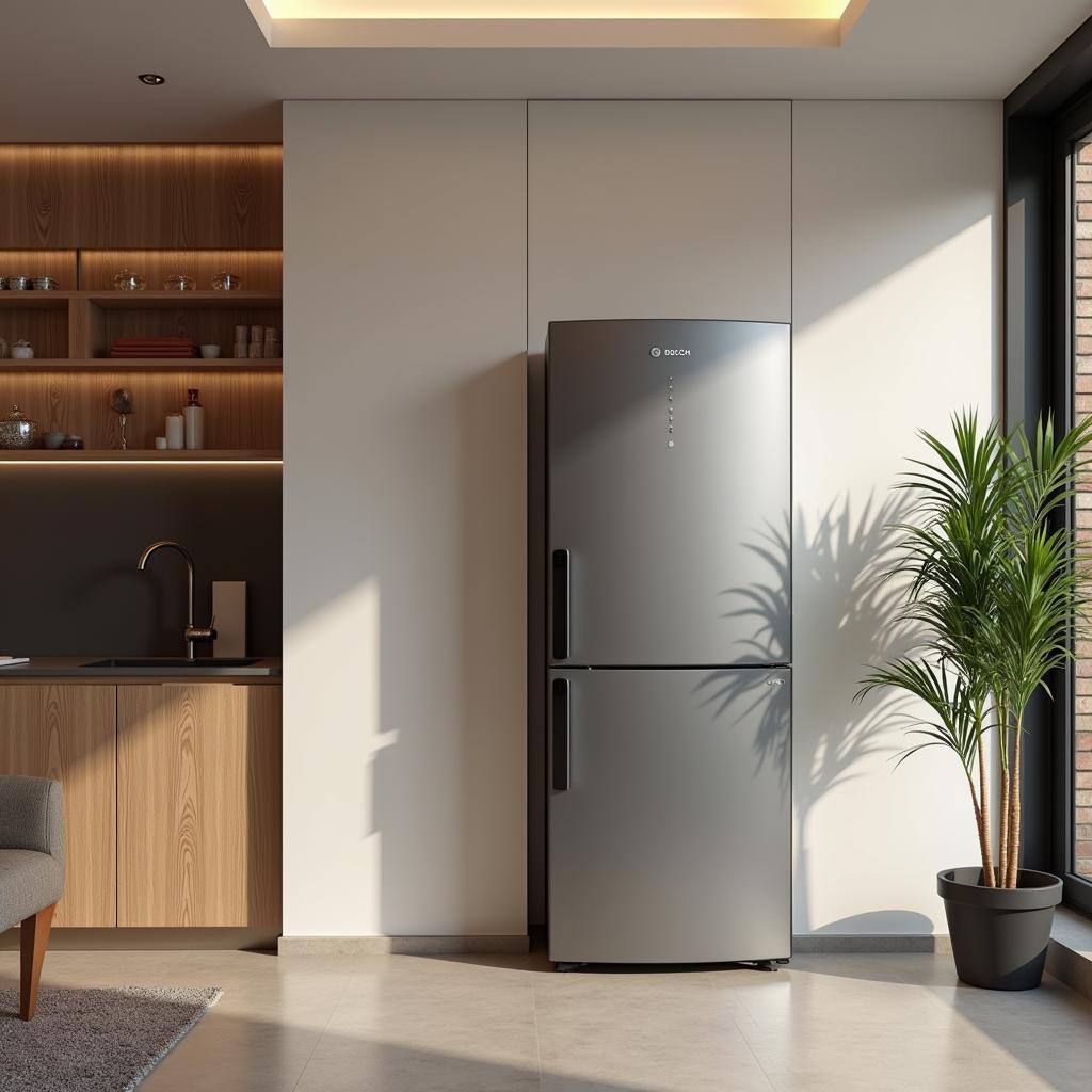 Bosch Refrigerator in a Modern Pakistani Home