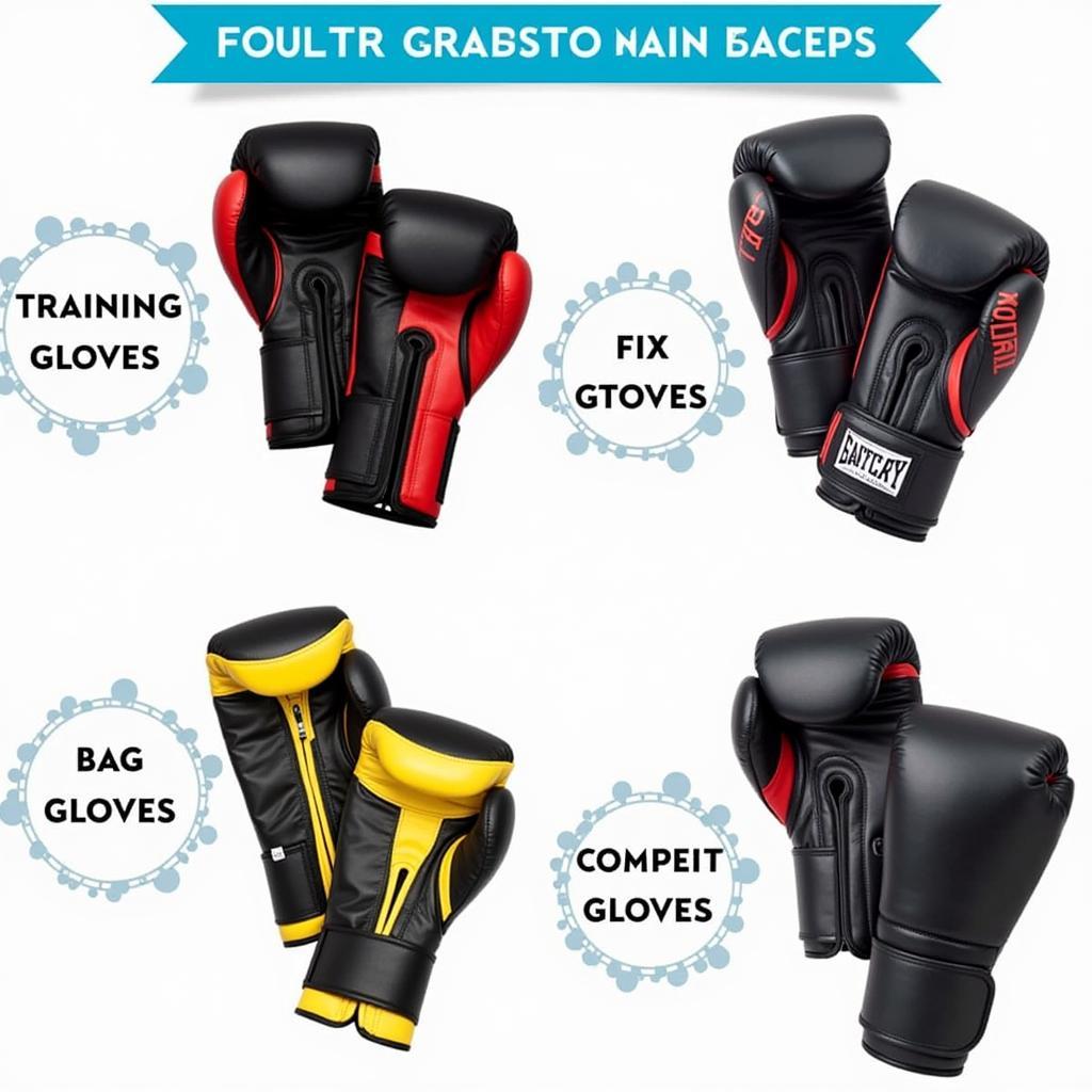 Different Boxing Glove Types in Pakistan