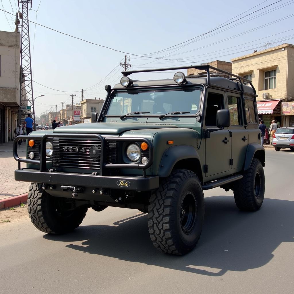 Bulletproof SUV in Pakistan