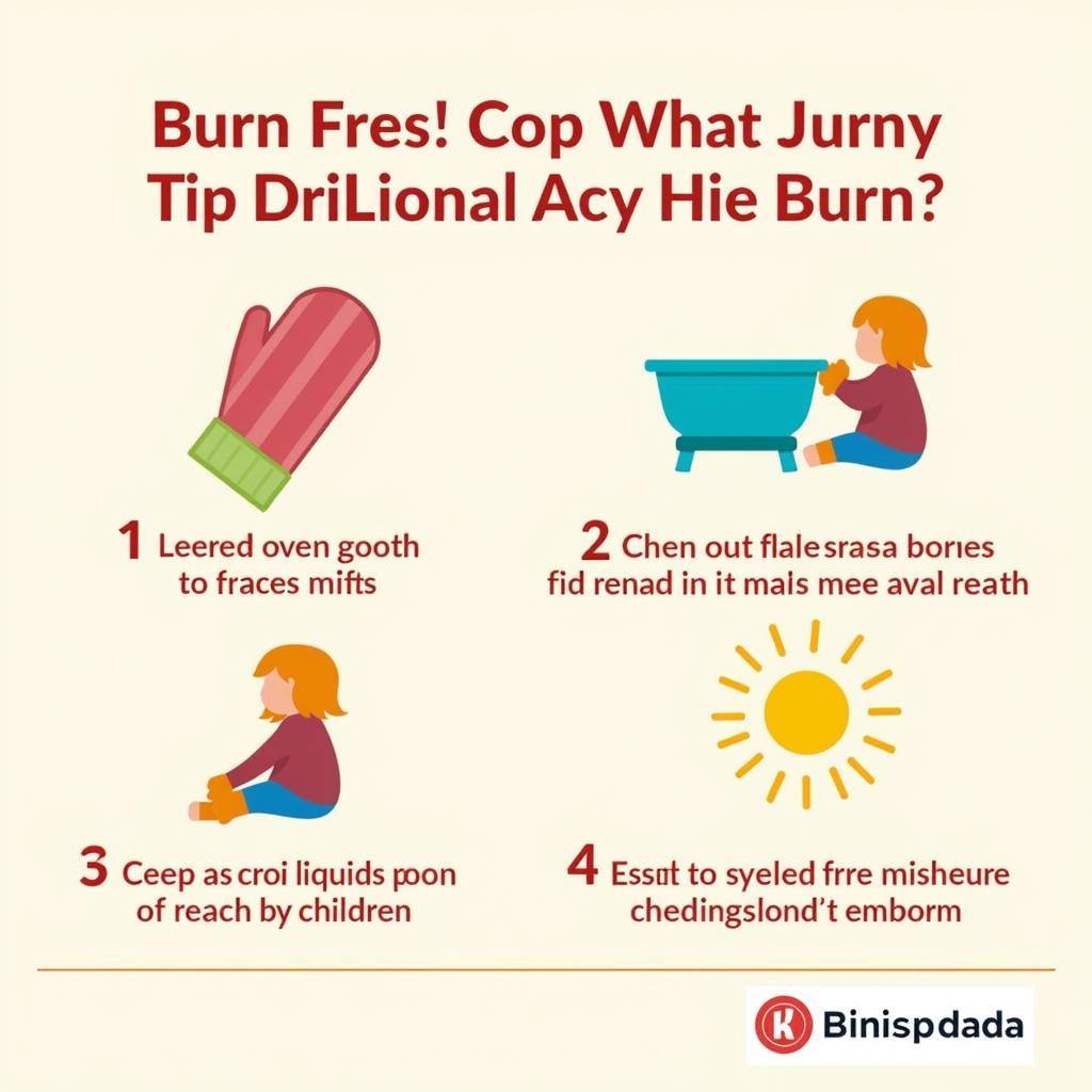 Tips for preventing burns