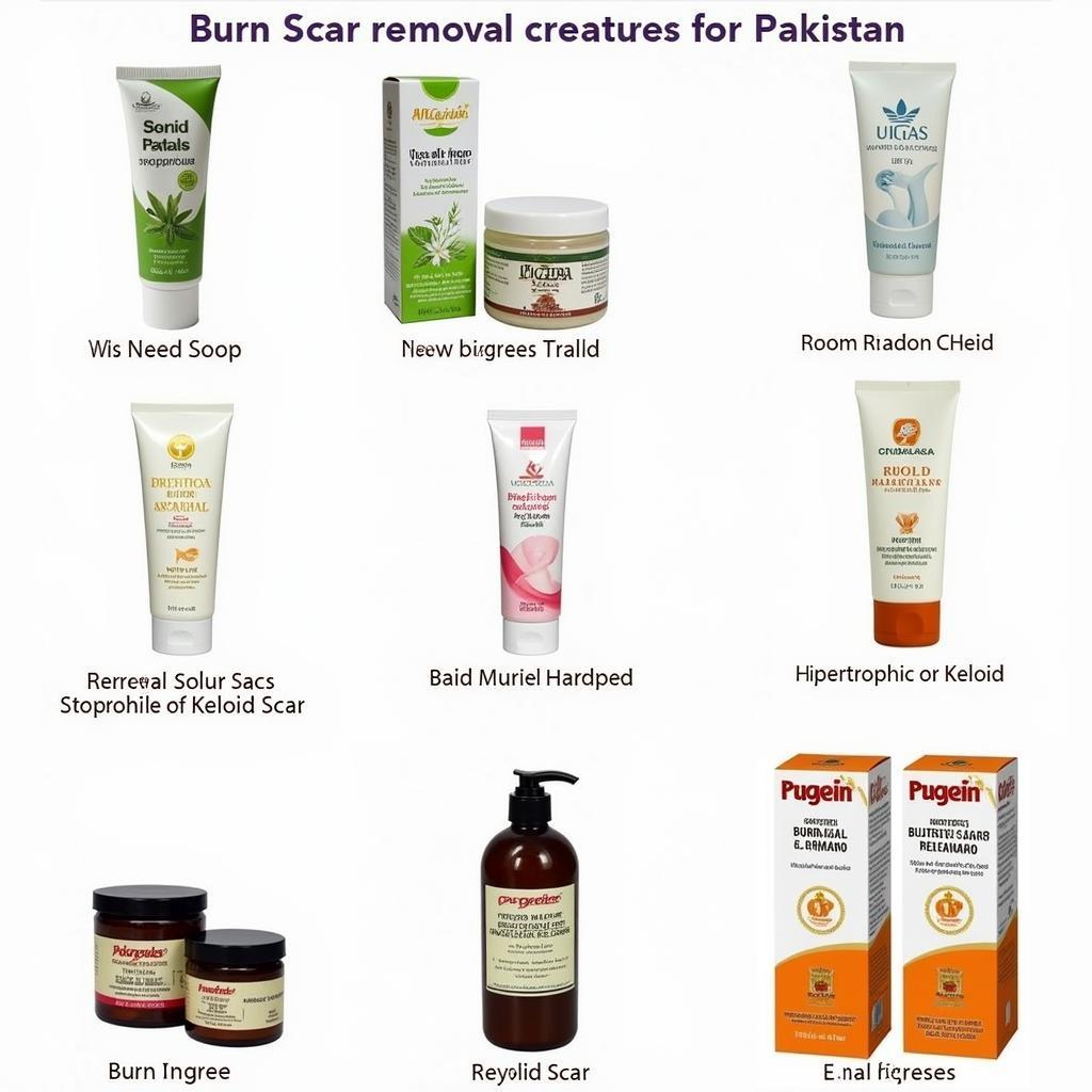 Different Types of Burn Scar Removal Creams in Pakistan